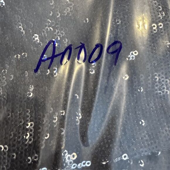 J. Crew Sequin Mini Skirt Navy Blue with Pockets Back Zipper Size 6 - Picture 11 of 11